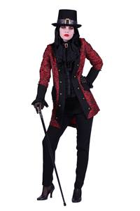 Jas dame ''Dark ages'', Rood Jas dame ''Dark ages'', Rood