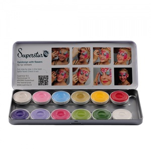 Aqua Face- and Bodypaint palette 12 colours